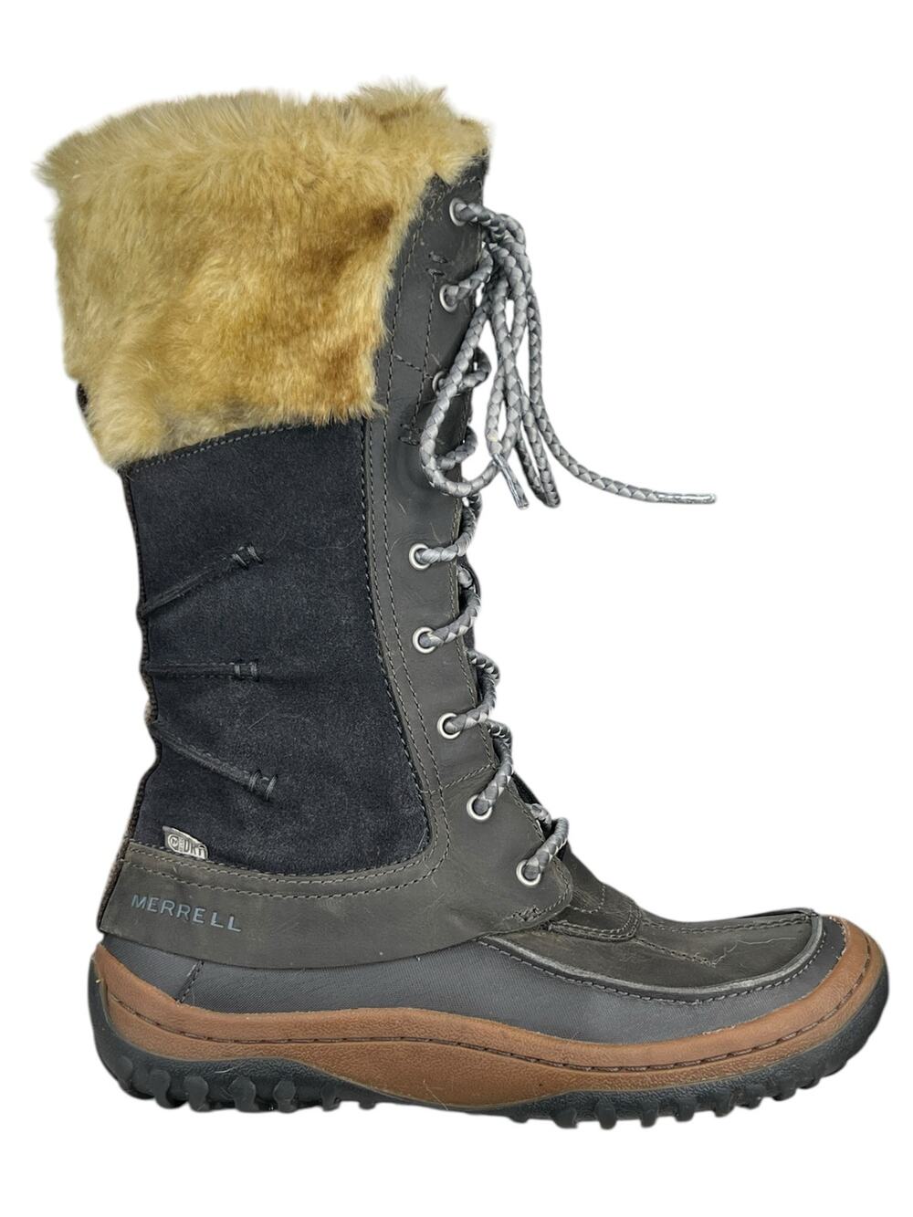 Merrell Women’s Decora Prelude Wild Dove 200 Gram Winter Boot Size US 7